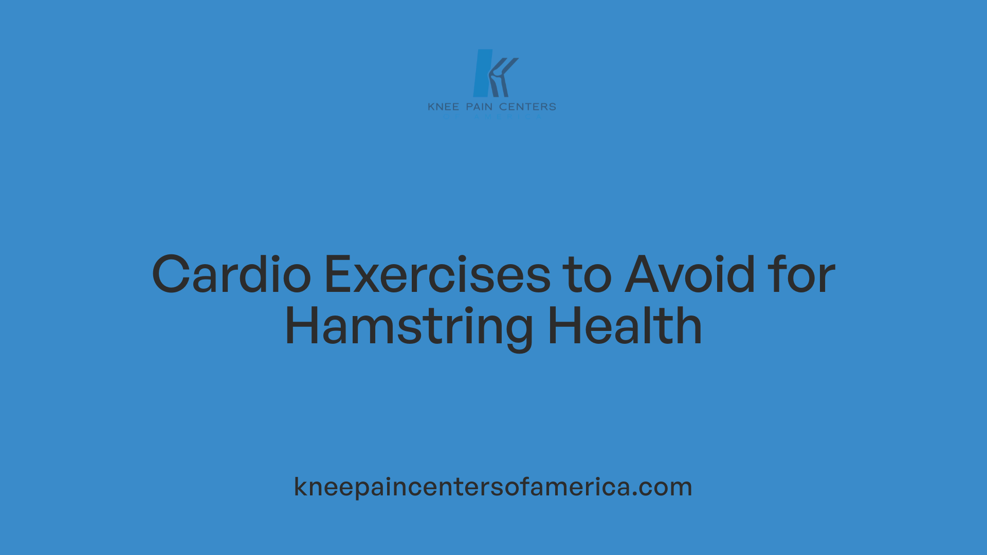 Cardio Exercises to Avoid for Hamstring Health