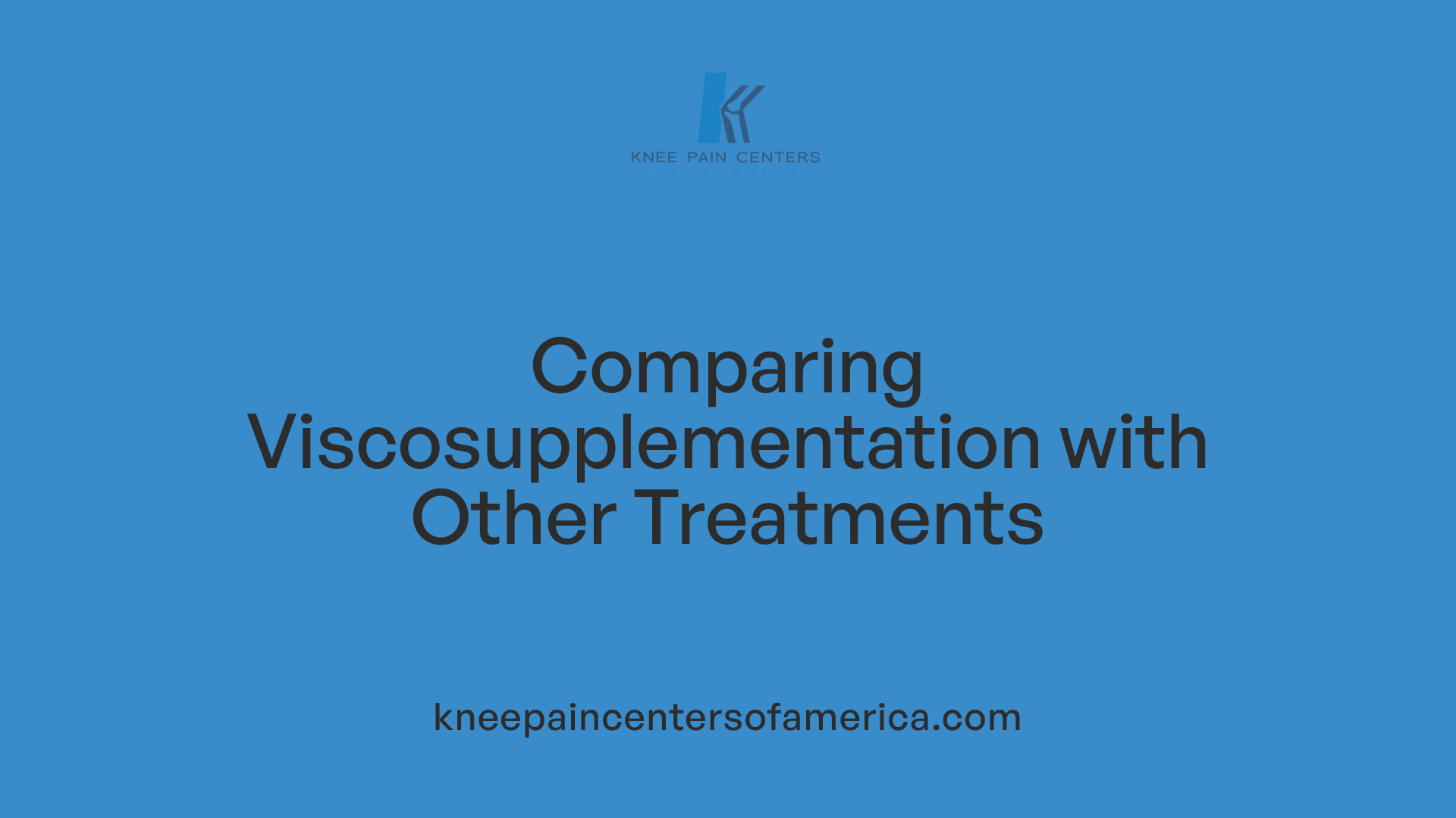 Comparing Viscosupplementation with Other Treatments