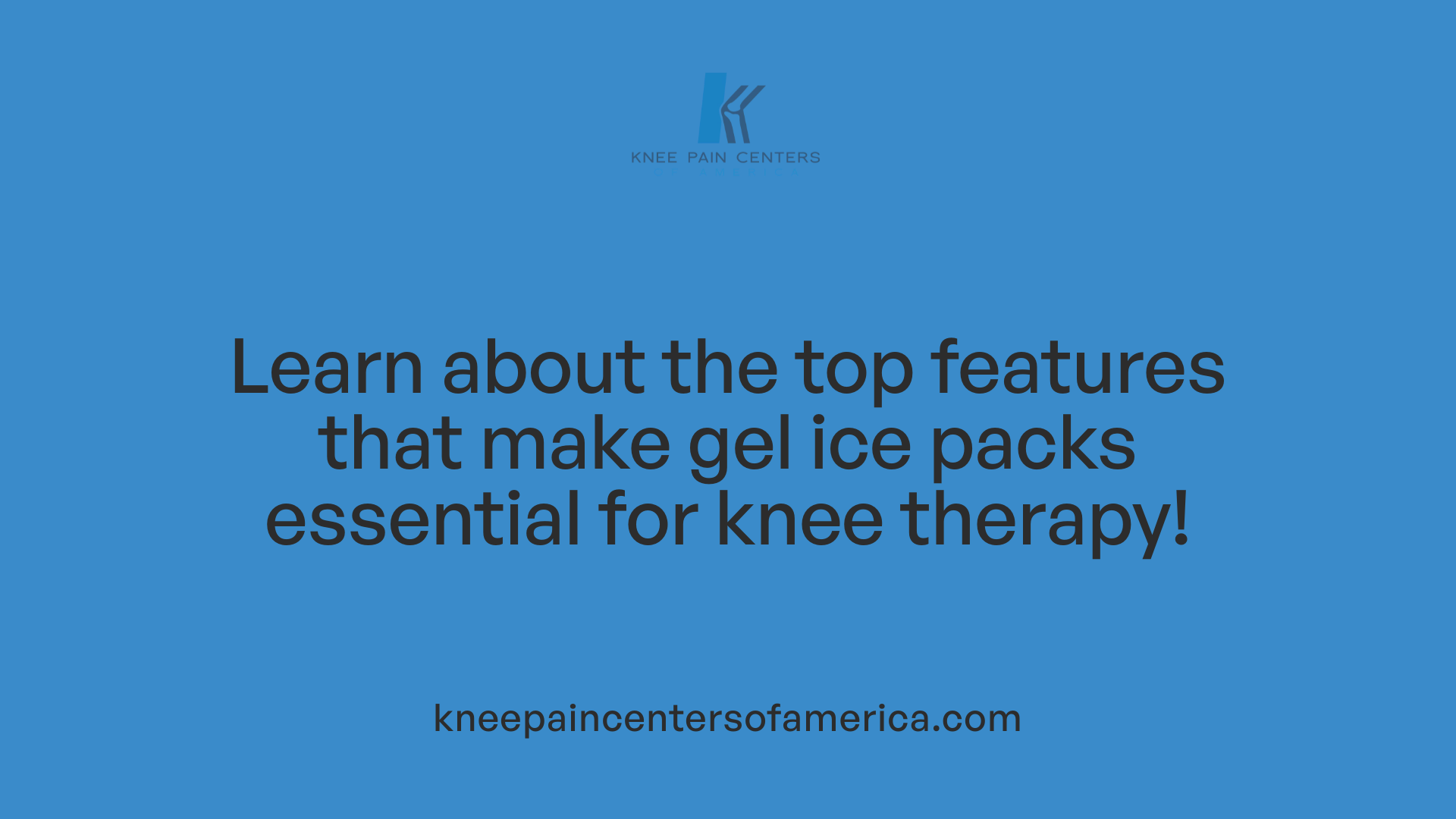 Learn about the top features that make gel ice packs essential for knee therapy!