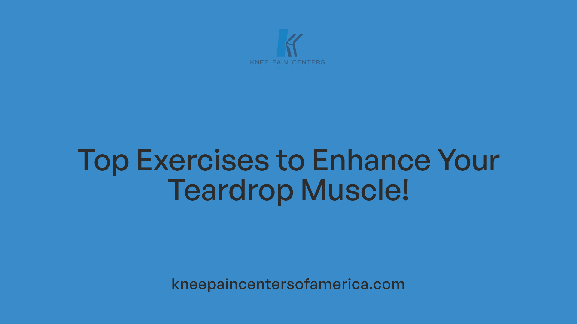 Top Exercises to Enhance Your Teardrop Muscle!