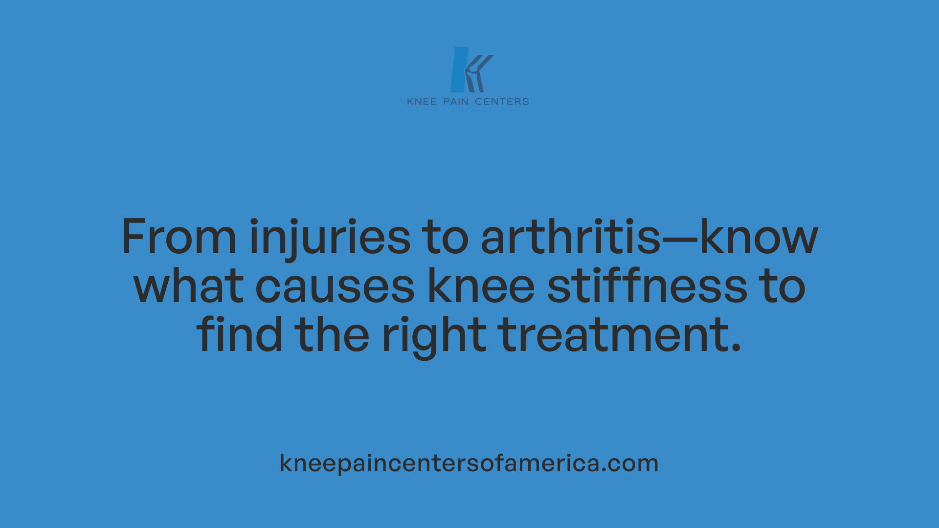 From injuries to arthritis—know what causes knee stiffness to find the right treatment.