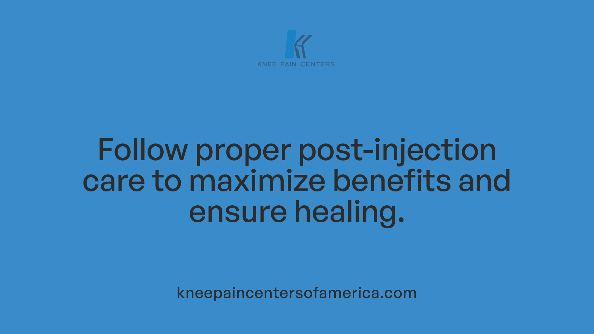 Follow proper post-injection care to maximize benefits and ensure healing.