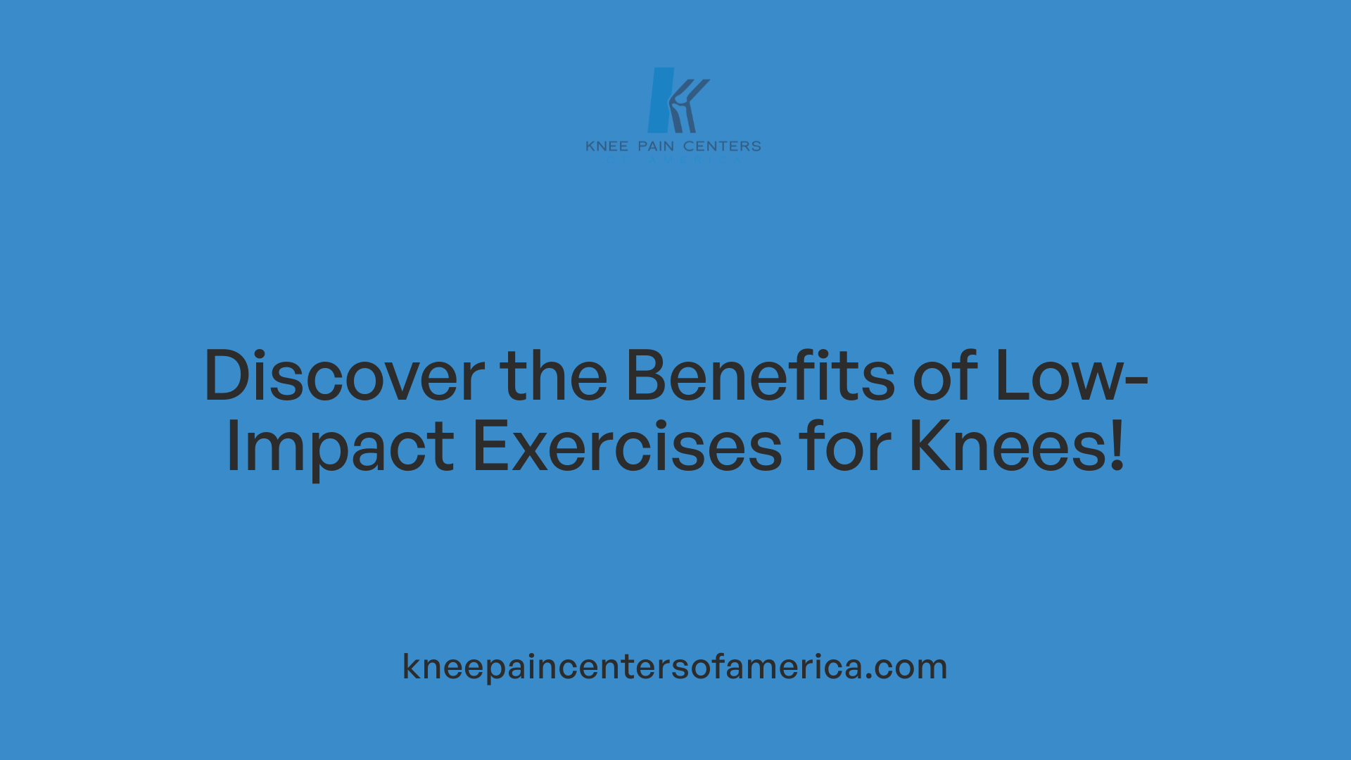Discover the Benefits of Low-Impact Exercises for Knees!