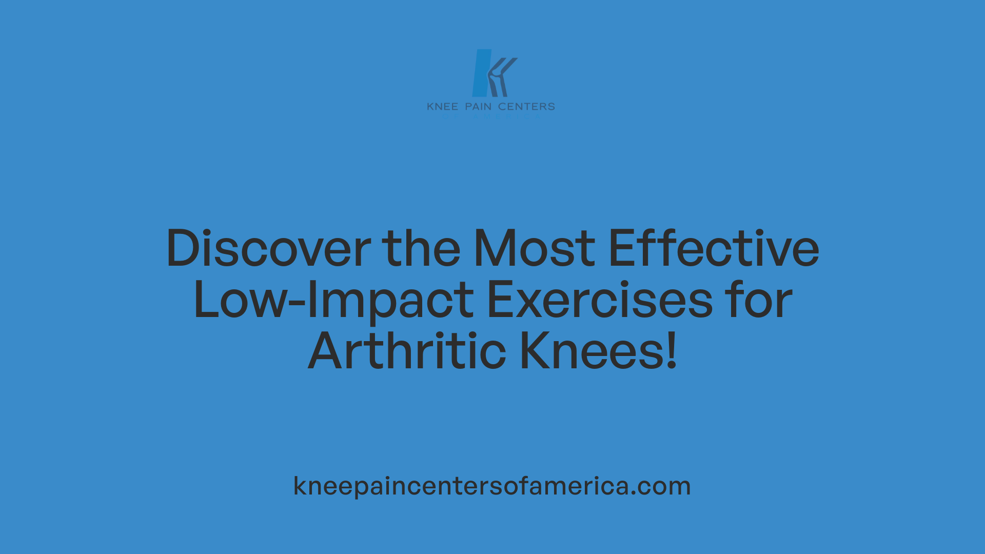 Discover the Most Effective Low-Impact Exercises for Arthritic Knees!