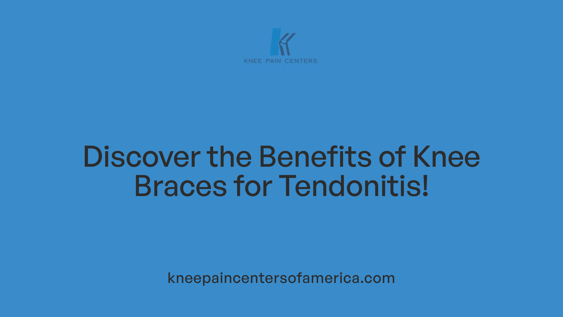 Discover the Benefits of Knee Braces for Tendonitis!