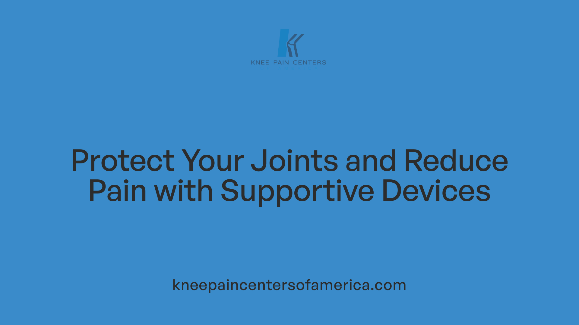 Protect Your Joints and Reduce Pain with Supportive Devices
