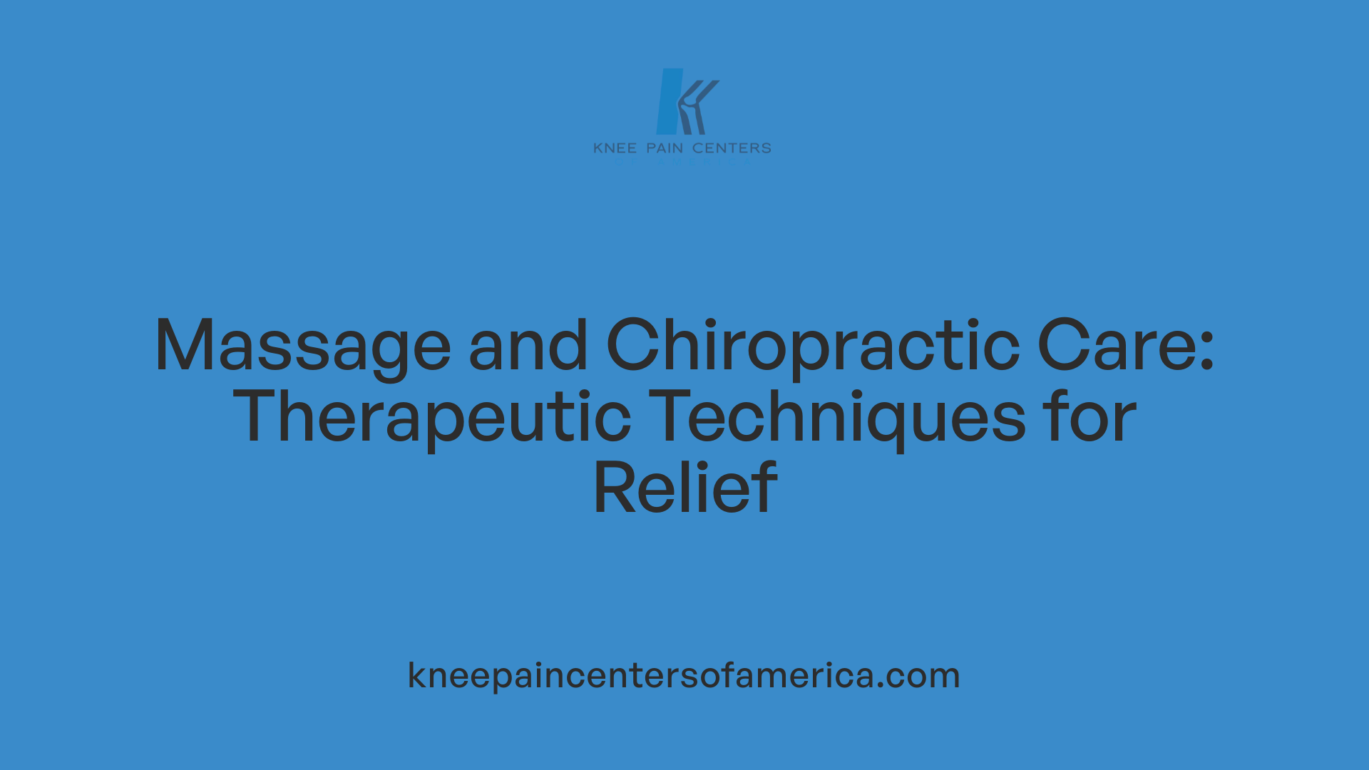 Massage and Chiropractic Care: Therapeutic Techniques for Relief