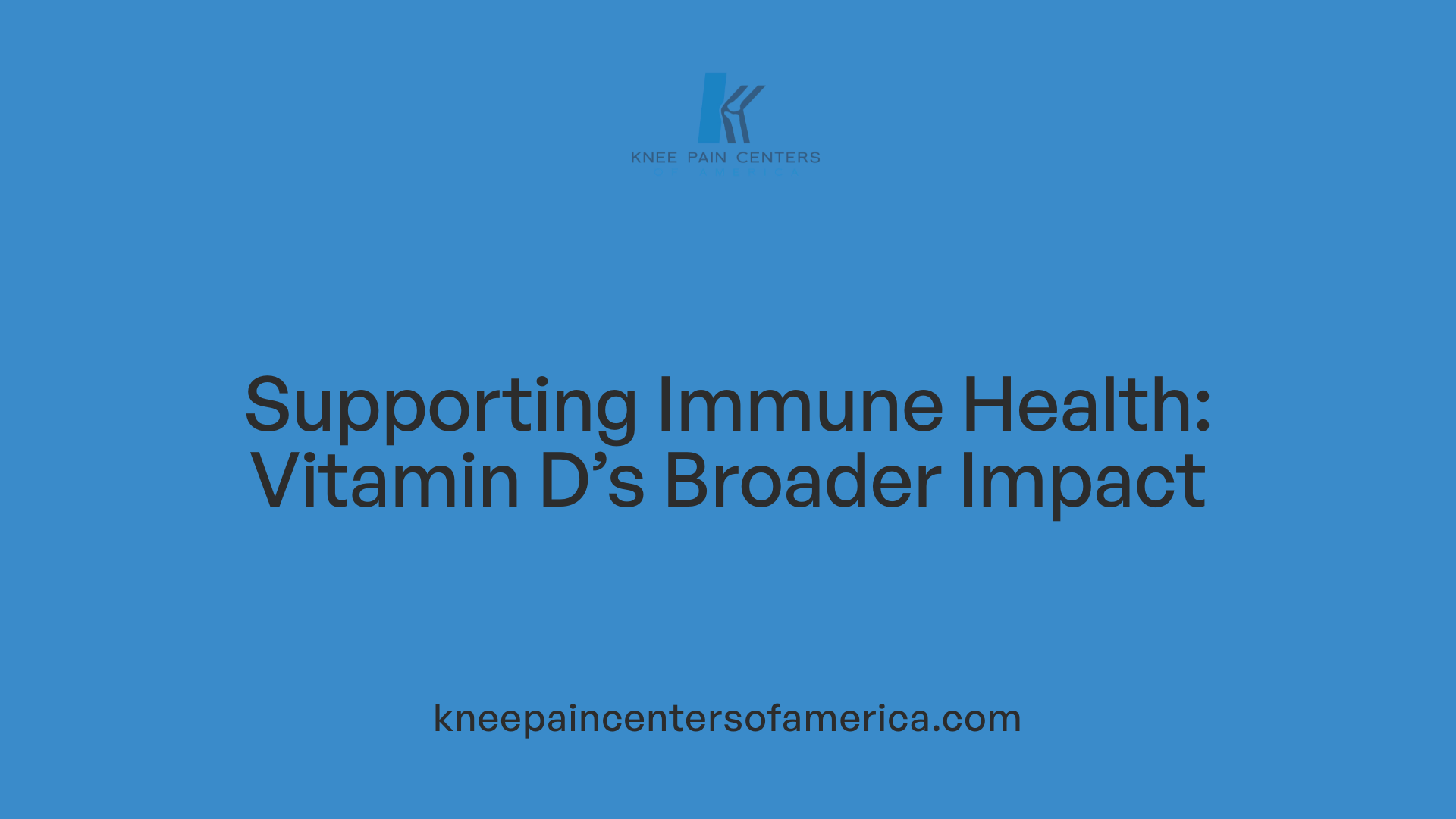 Supporting Immune Health: Vitamin D’s Broader Impact