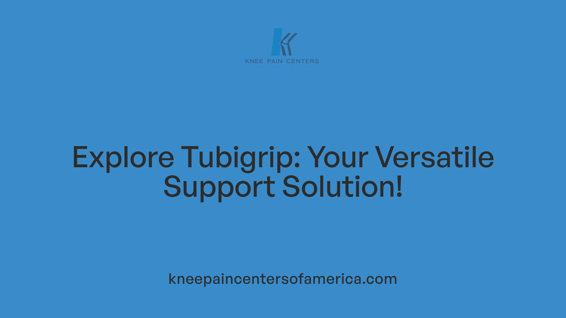 Explore Tubigrip: Your Versatile Support Solution!