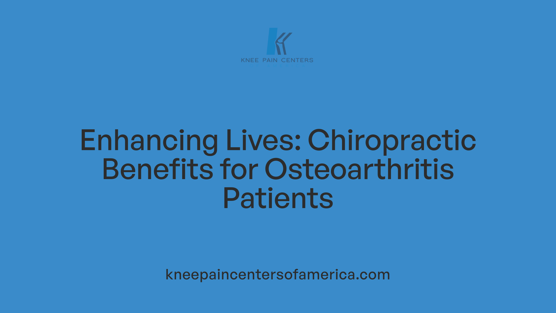 Enhancing Lives: Chiropractic Benefits for Osteoarthritis Patients