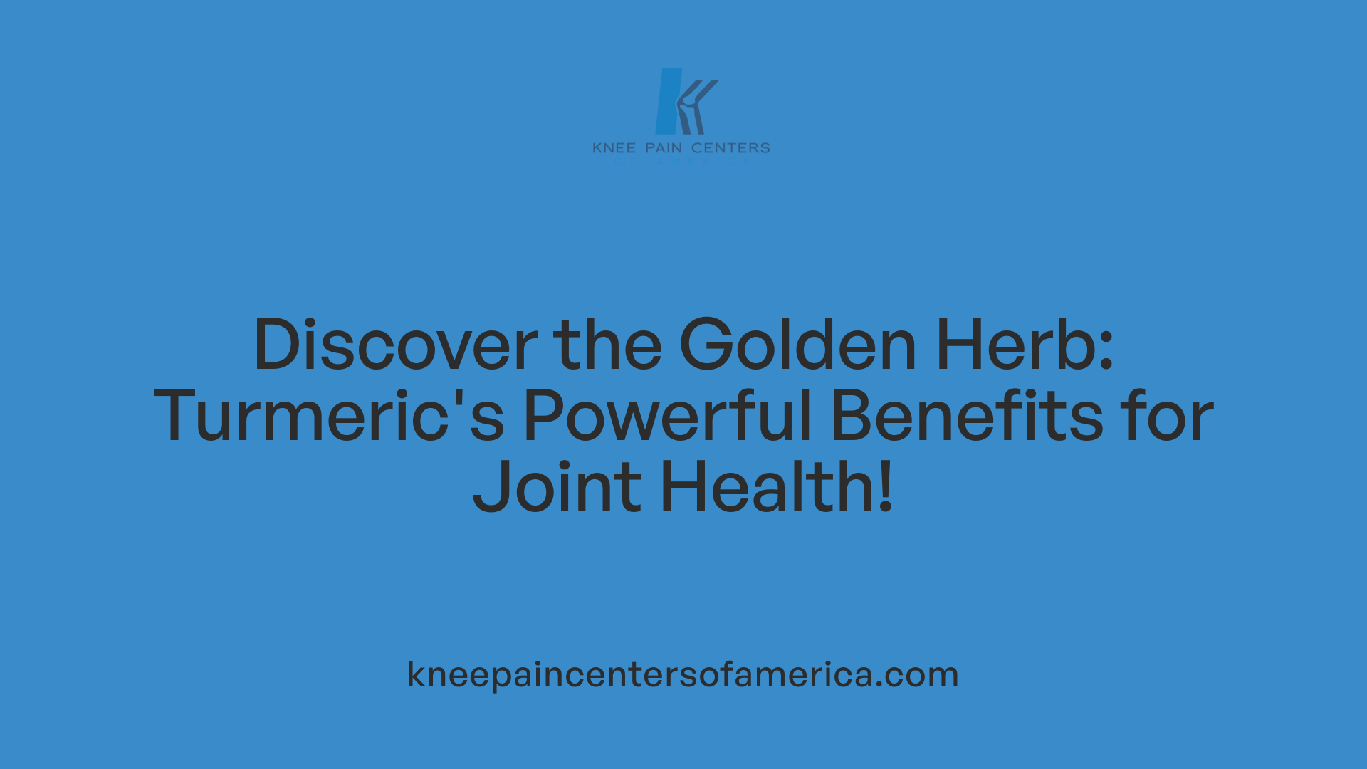 Discover the Golden Herb: Turmeric's Powerful Benefits for Joint Health!