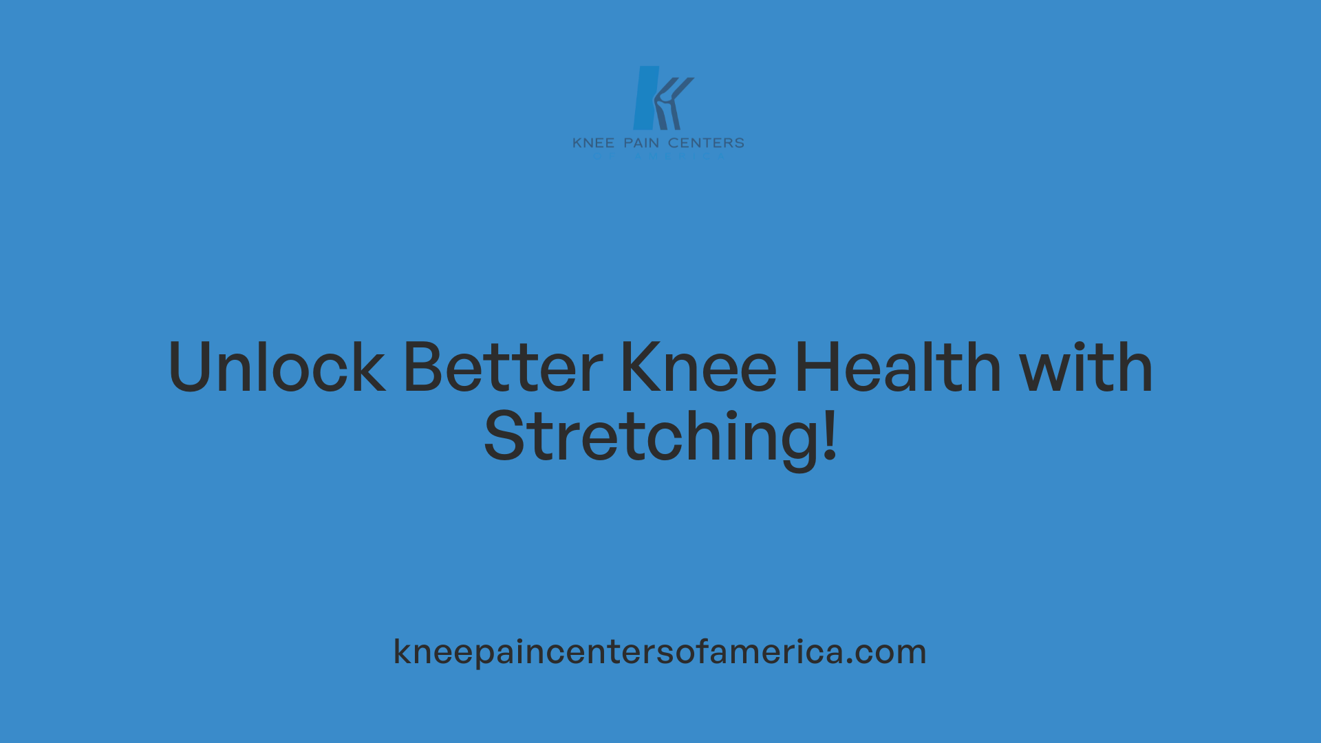Unlock Better Knee Health with Stretching!