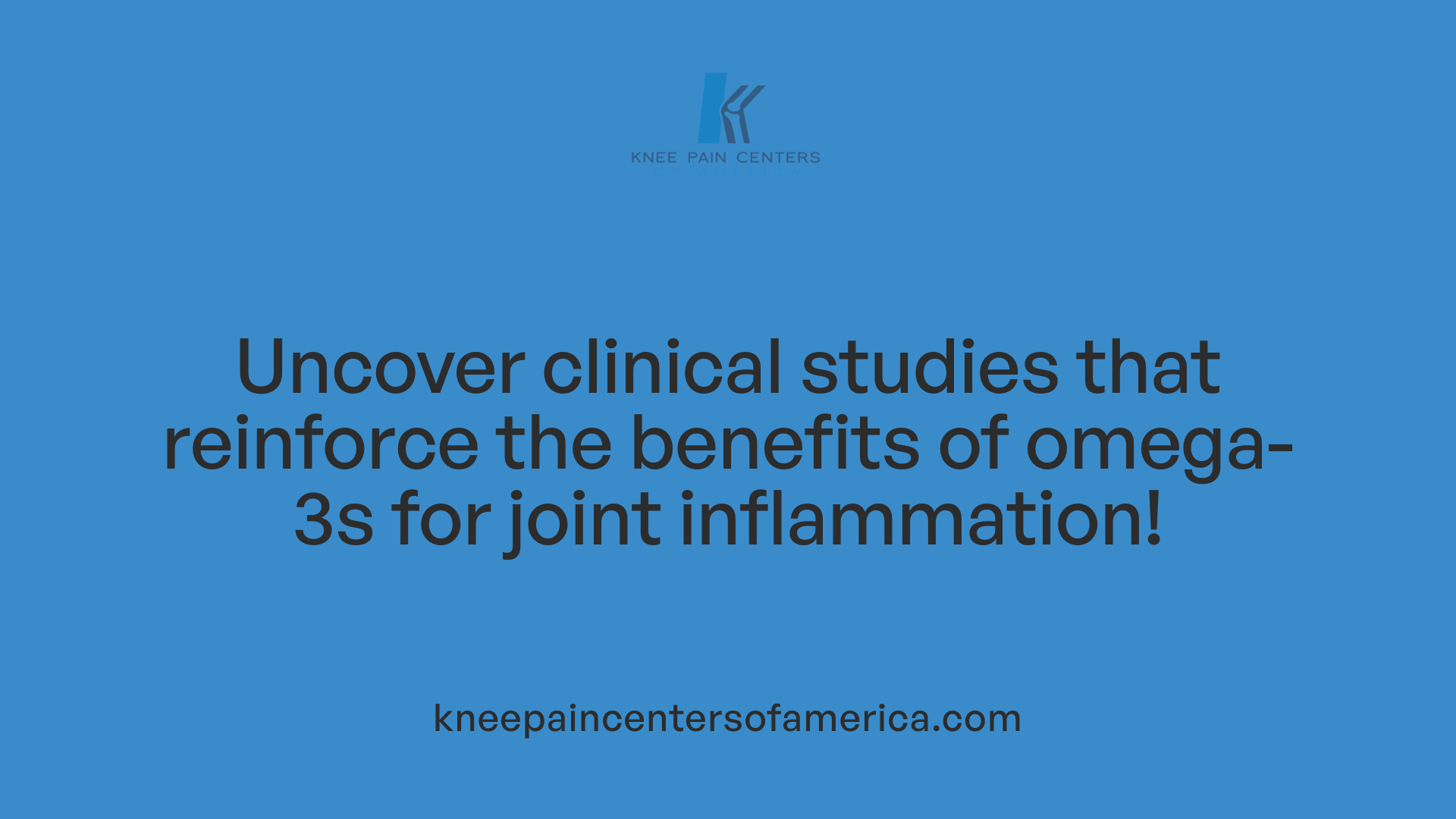Uncover clinical studies that reinforce the benefits of omega-3s for joint inflammation!