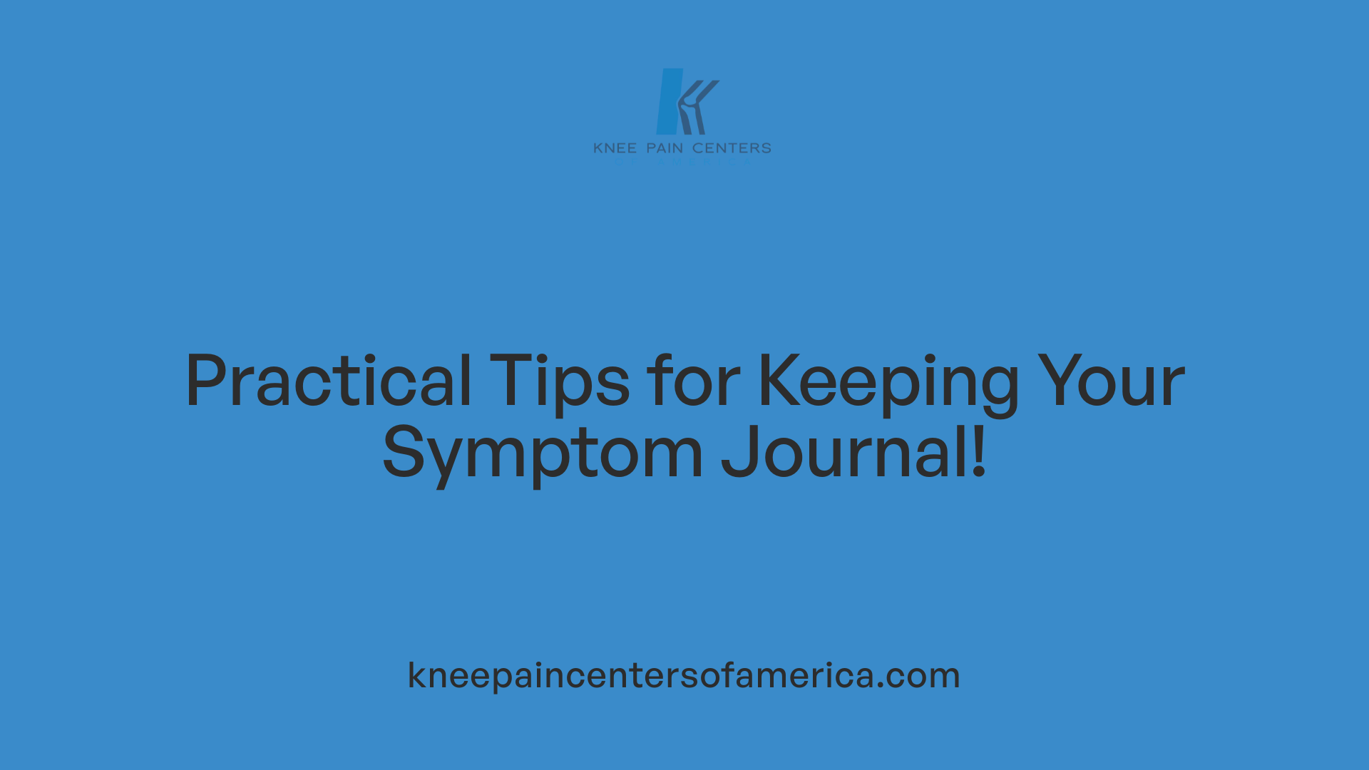 Practical Tips for Keeping Your Symptom Journal!