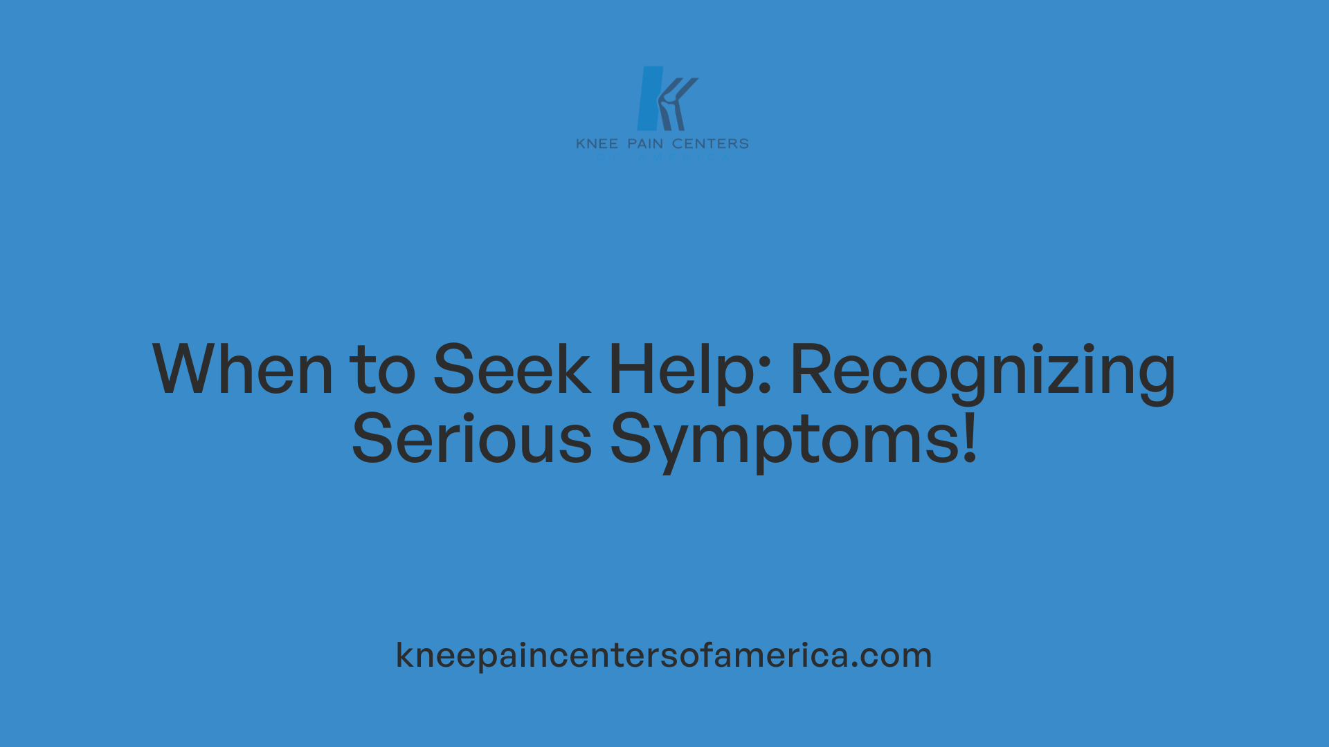When to Seek Help: Recognizing Serious Symptoms!