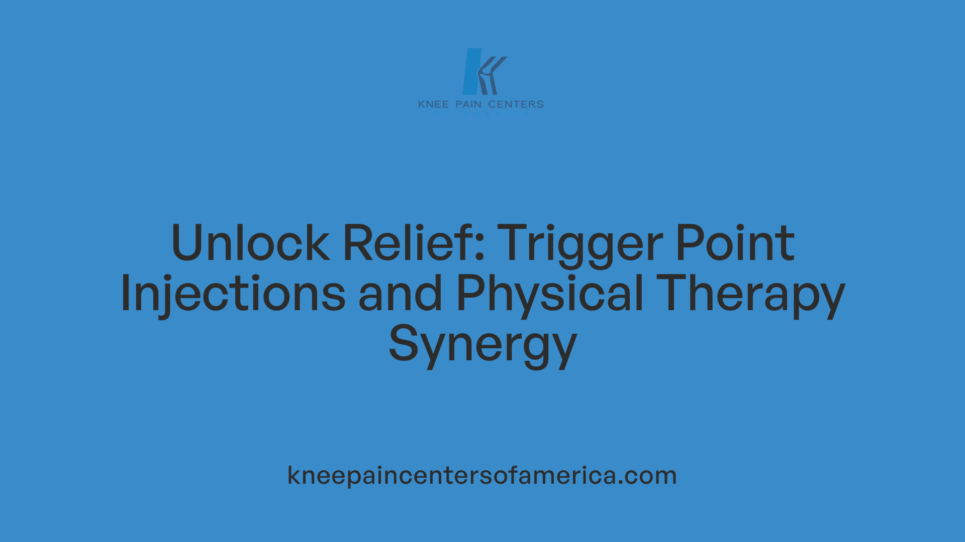 Unlock Relief: Trigger Point Injections and Physical Therapy Synergy
