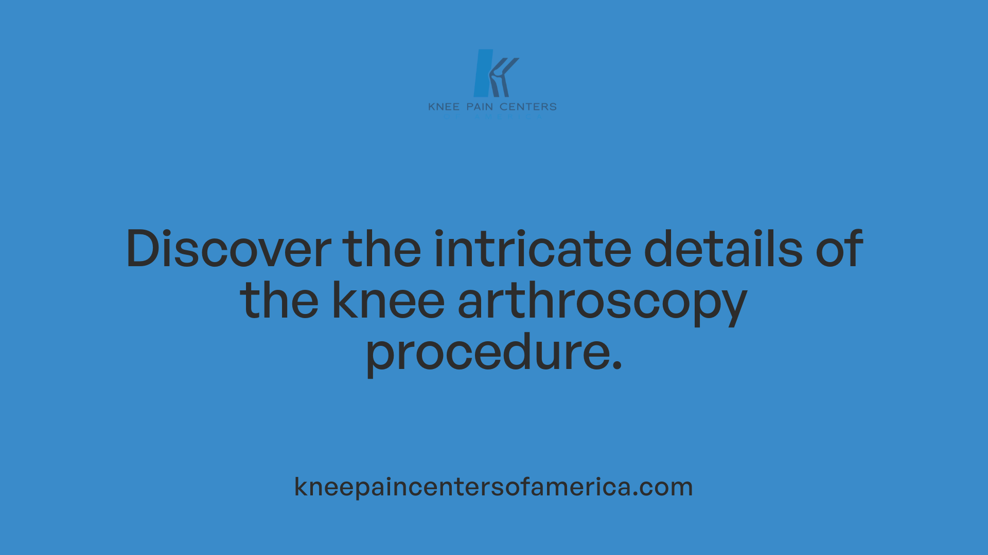 Discover the intricate details of the knee arthroscopy procedure.