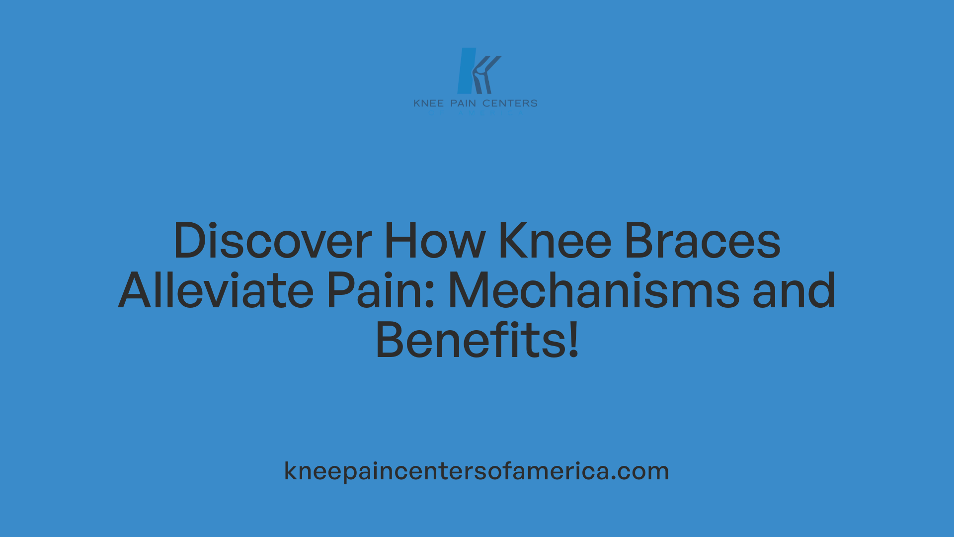 Discover How Knee Braces Alleviate Pain: Mechanisms and Benefits!