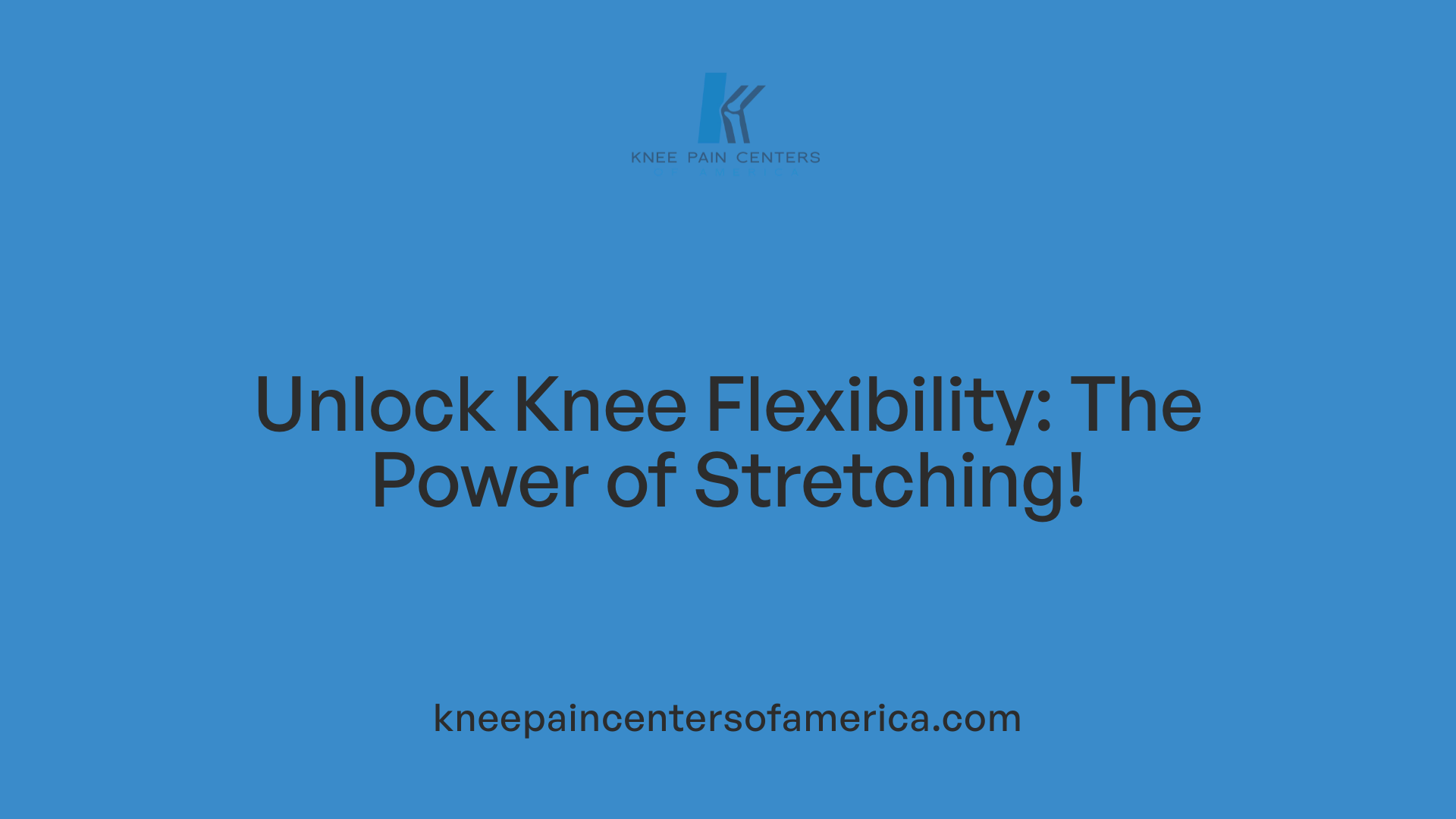 Unlock Knee Flexibility: The Power of Stretching!