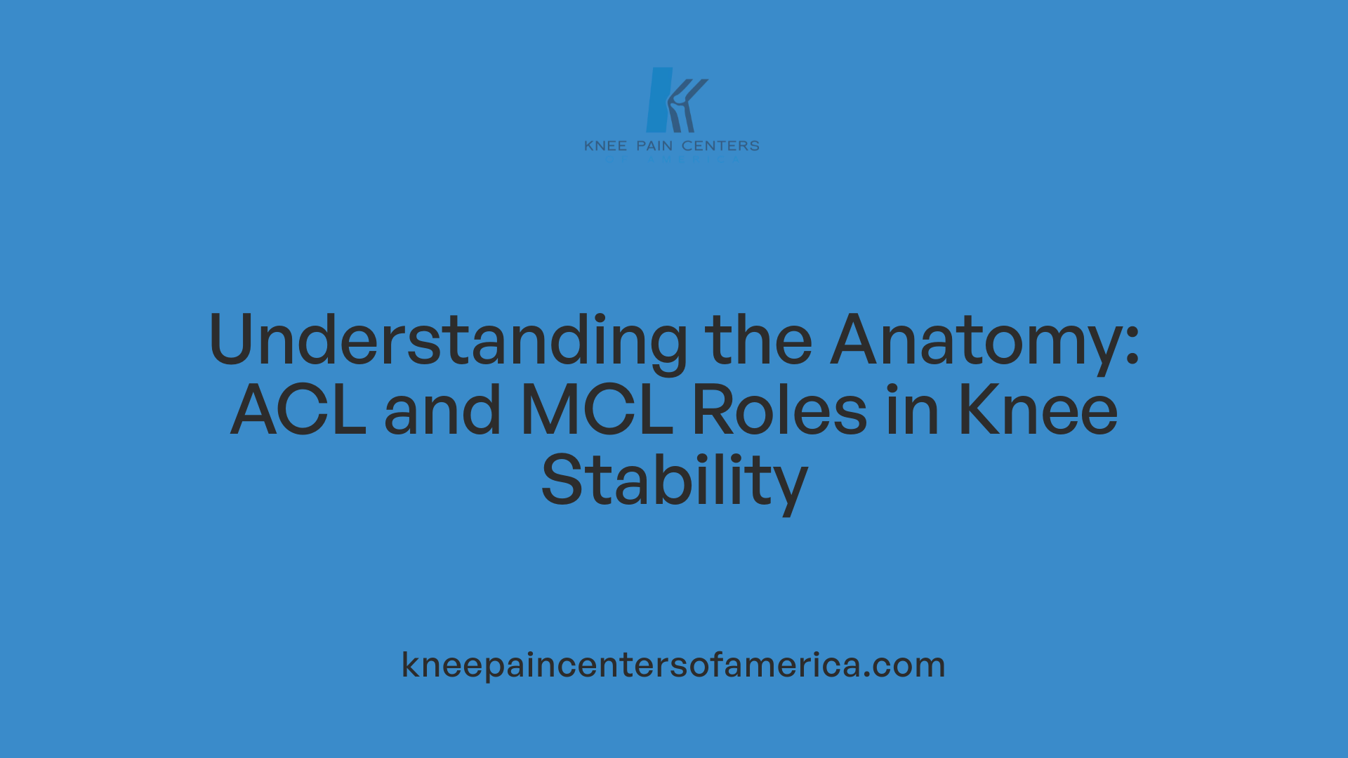 Understanding the Anatomy: ACL and MCL Roles in Knee Stability