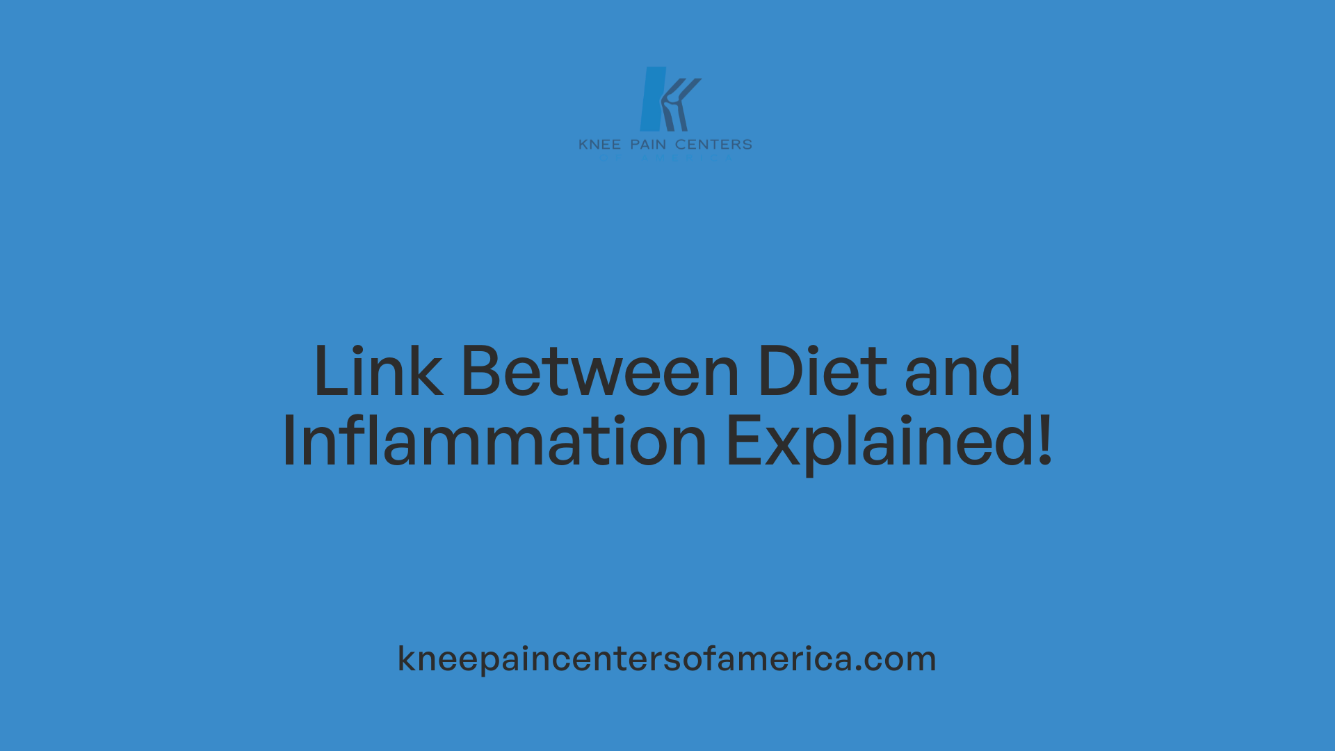 Link Between Diet and Inflammation Explained!