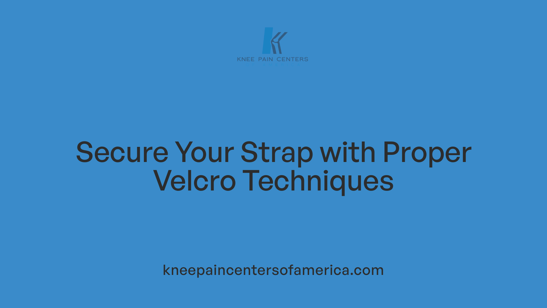 Secure Your Strap with Proper Velcro Techniques