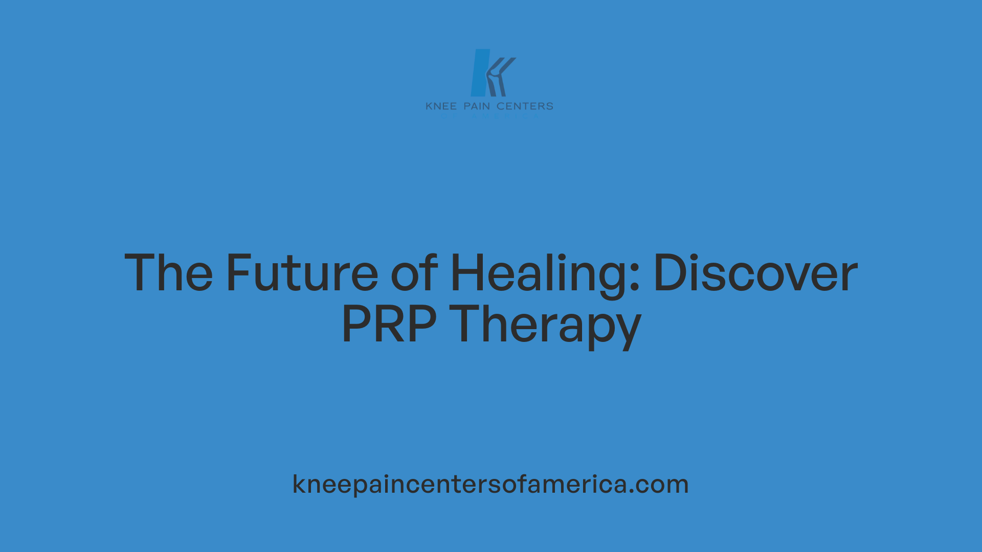 The Future of Healing: Discover PRP Therapy