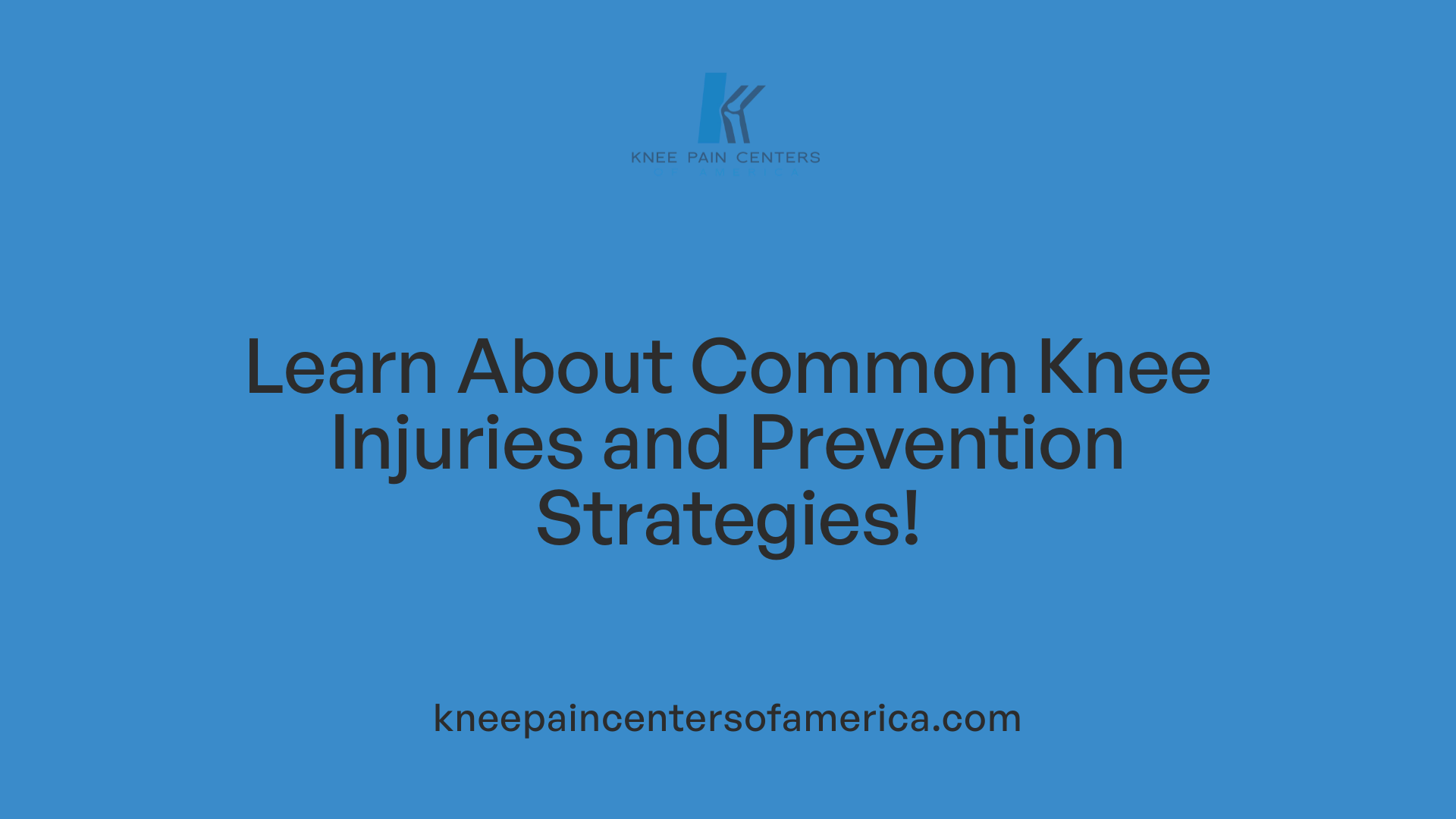Learn About Common Knee Injuries and Prevention Strategies!