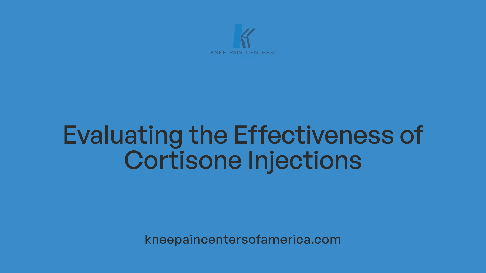 Evaluating the Effectiveness of Cortisone Injections
