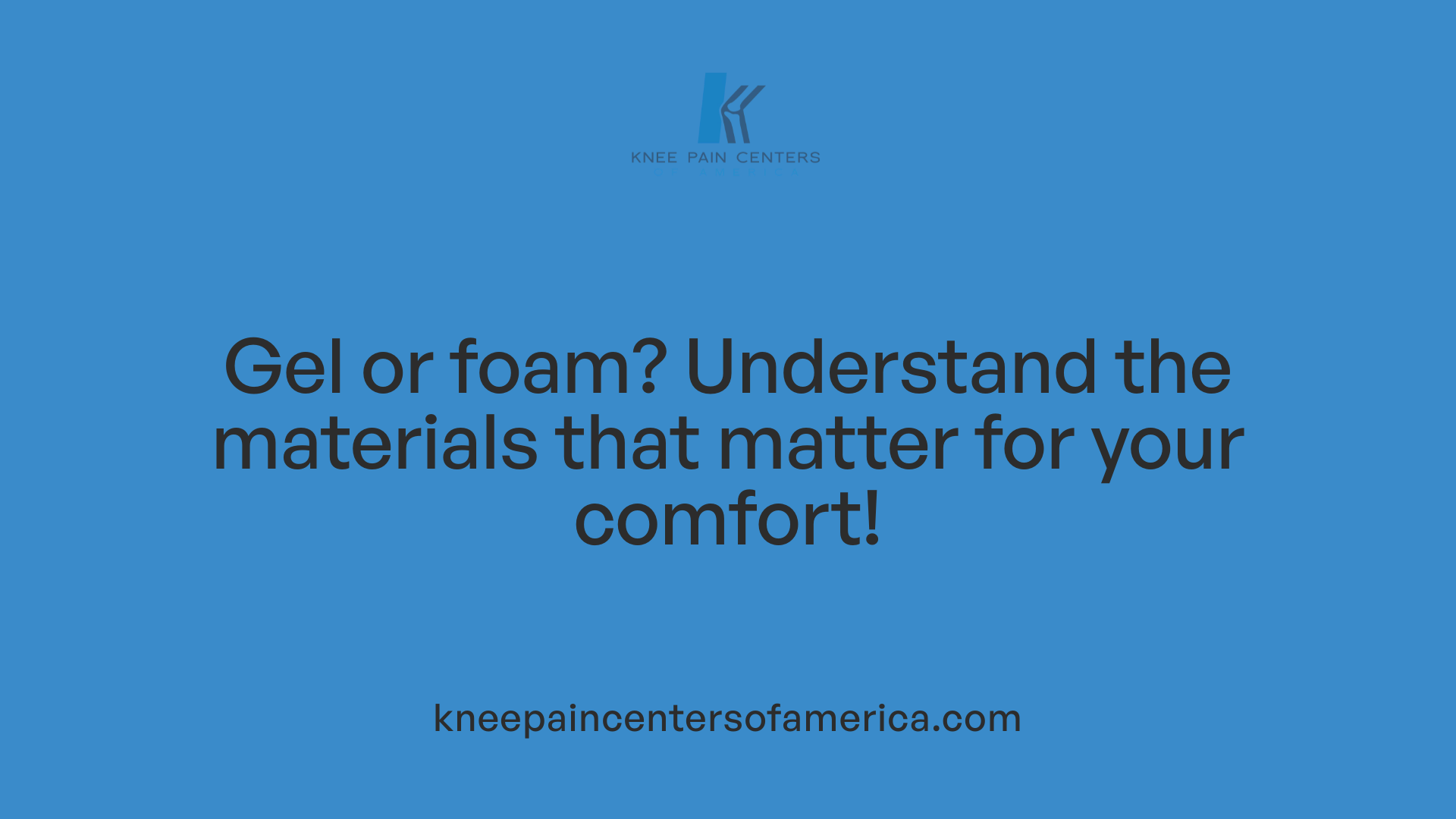 Gel or foam? Understand the materials that matter for your comfort!