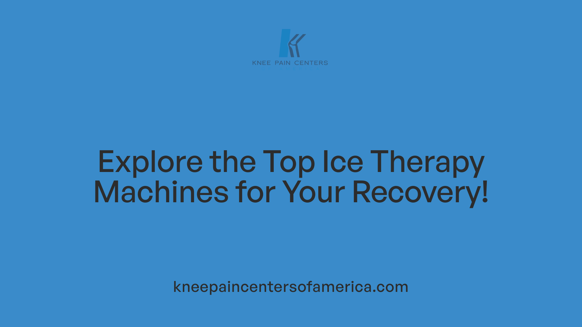 Explore the Top Ice Therapy Machines for Your Recovery!