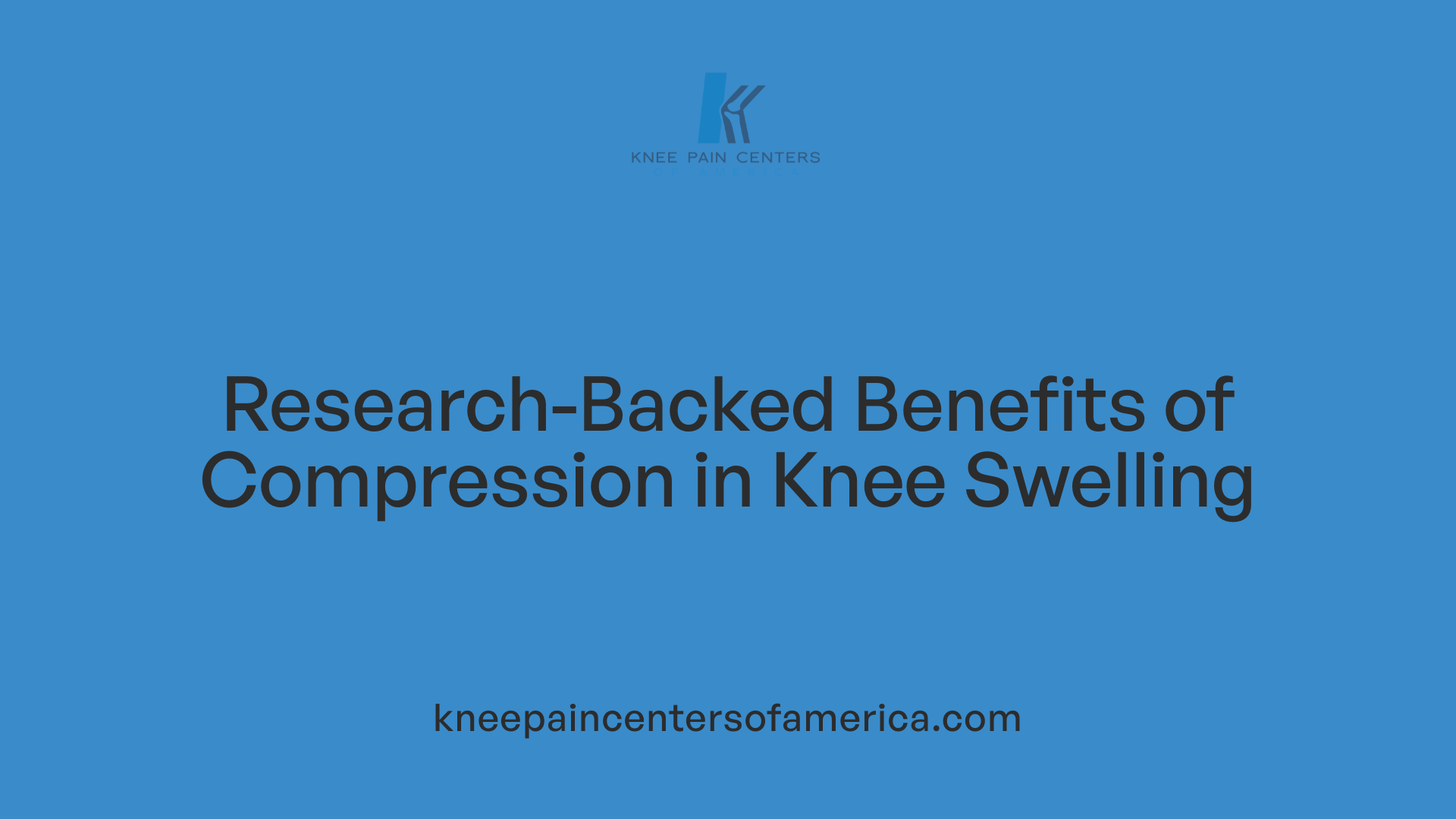 Research-Backed Benefits of Compression in Knee Swelling