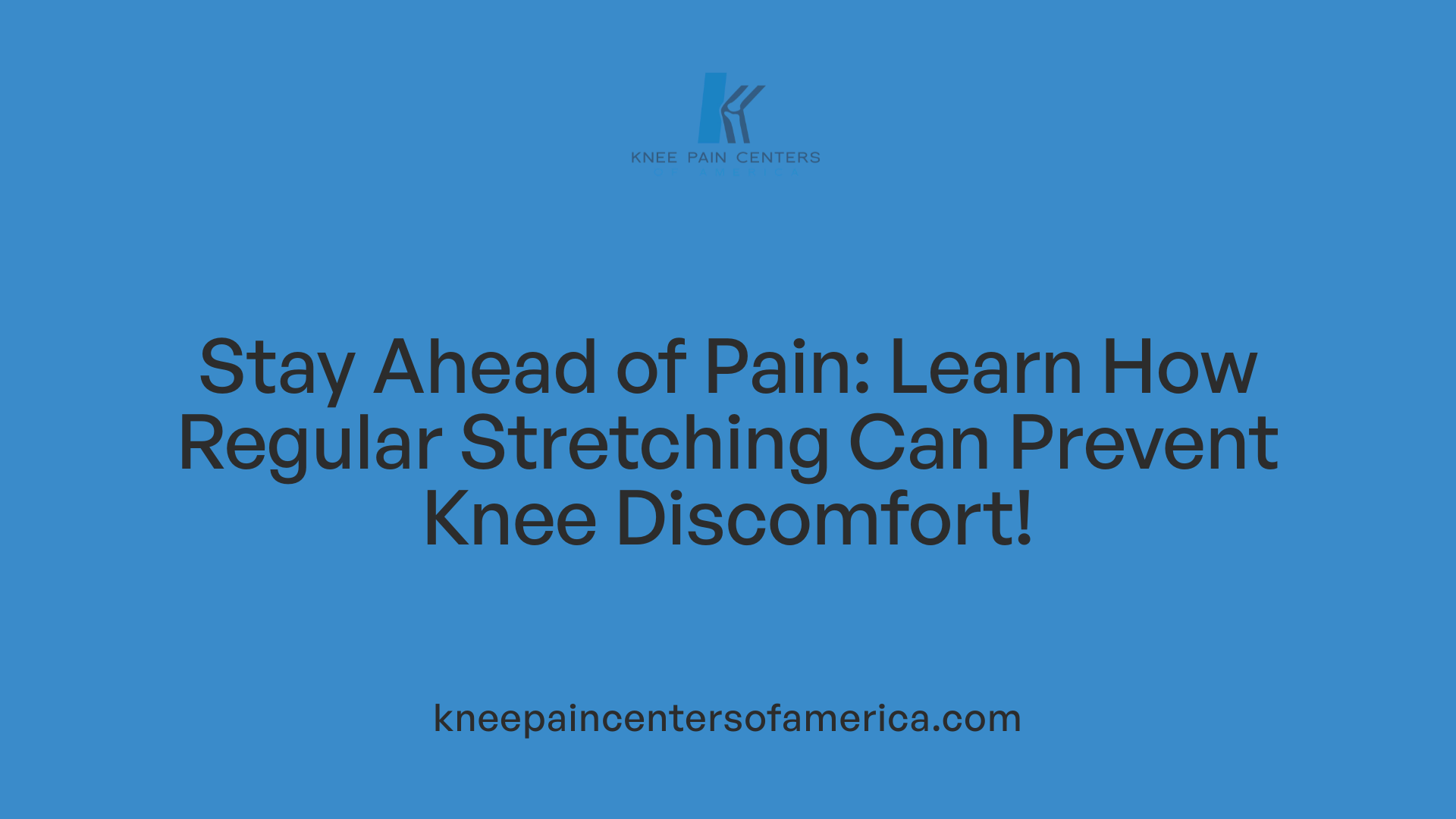 Stay Ahead of Pain: Learn How Regular Stretching Can Prevent Knee Discomfort!
