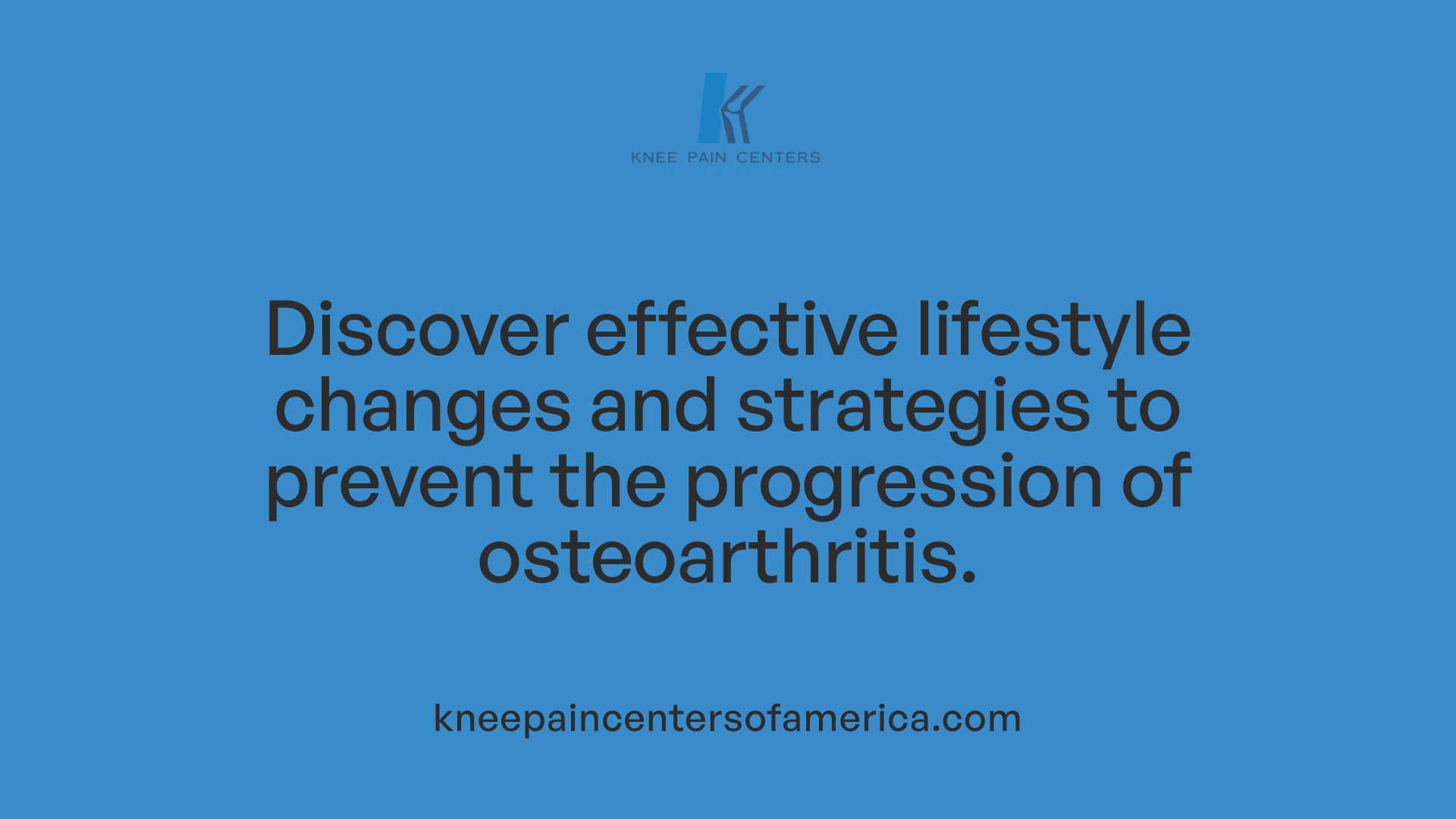 Discover effective lifestyle changes and strategies to prevent the progression of osteoarthritis.
